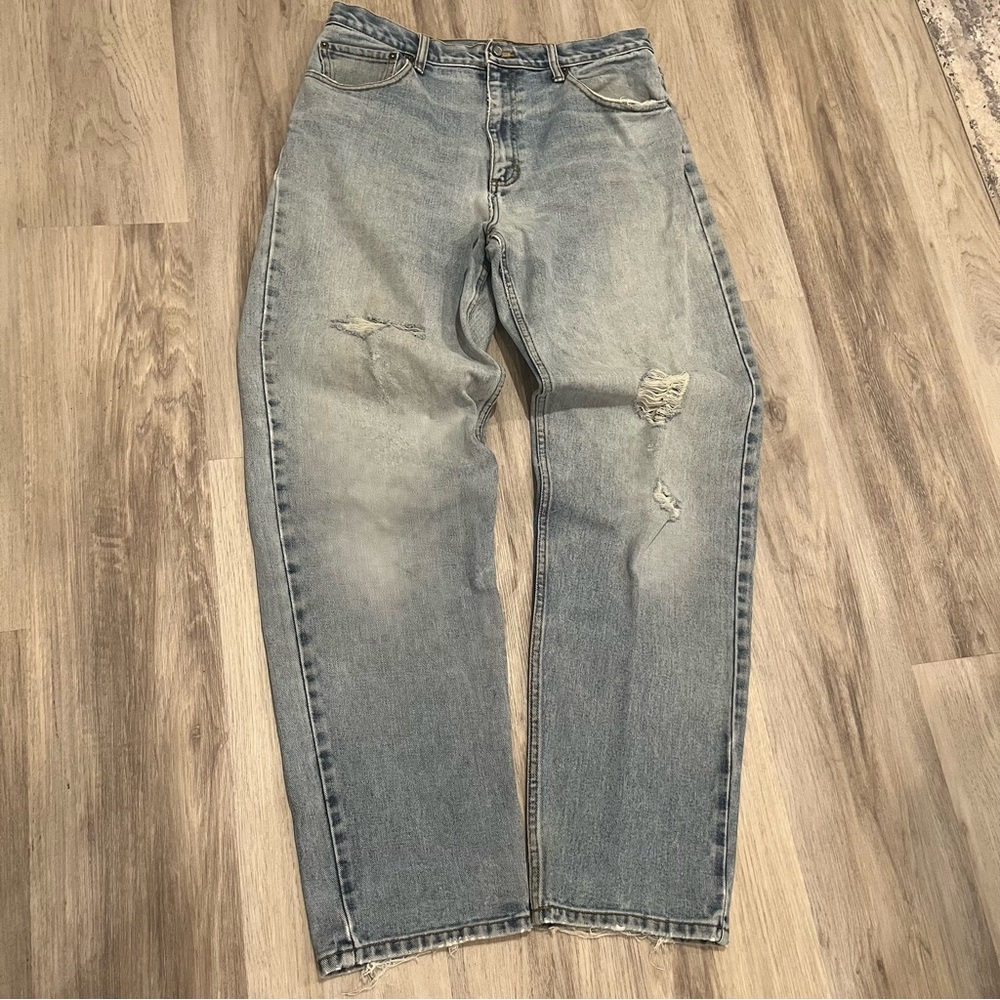Nevada Vintage Blue Distressed Men's Jeans